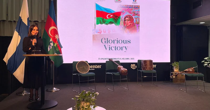 Helsinkidə “Şanlı Zəfər” tədbiri keçirilib