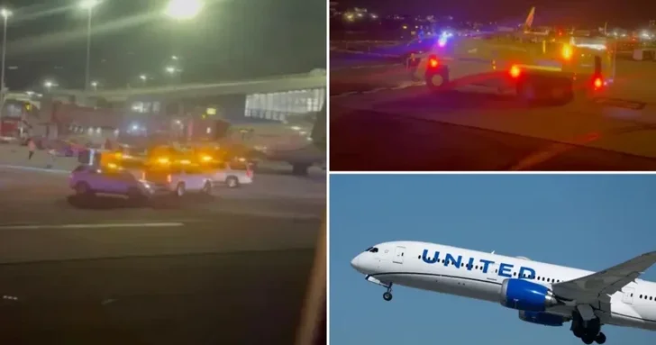 Самолеты United Airlines столкнулись на рулежной дорожке