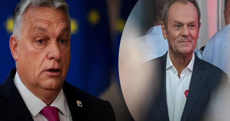 Orban sosial şəbəkədə Tusku sərt tənqid edib