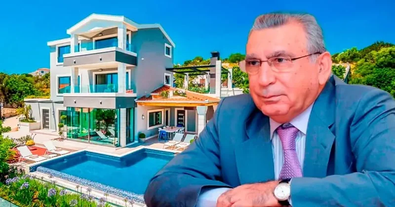 Dəbdəbəli villa, 6 metrlik hasar, helikopterin enməsi üçün meydança: Həbs edilən başçı Mehdiyevlə qonşu imiş FOTO