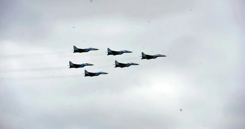 Bakıda parad hazırlığı: Qırıcılar paytaxt səmasında (VİDEO)