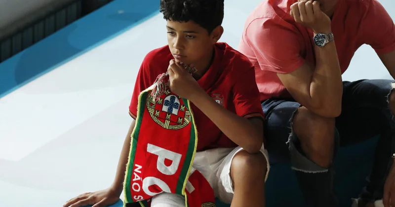 Сын Роналду забил первый мяч