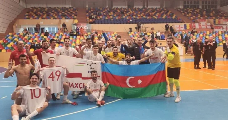 Лига чемпионов: Араз Нахчыван вышел в 1/8 финала Лиги чемпионов УЕФА по футзалу