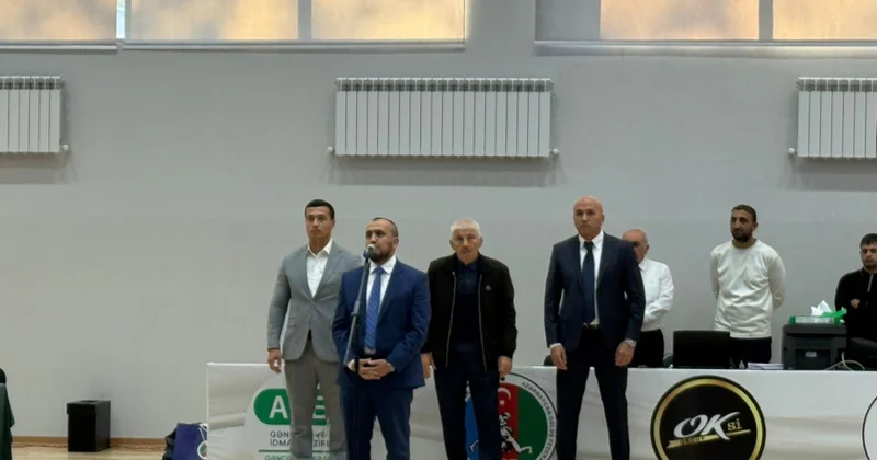 Gəncədə sərbəst güləş üzrə turnir keçirilib