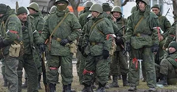 Ruslar Xarkov yaxınlığında yay geyimlərində döyüşürlər və acdılar…