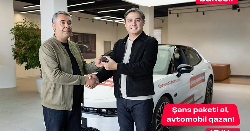 Həyəcan davam edir! 4 cü avtomobil təqdim edildi, növbəti sən ola bilərsən!