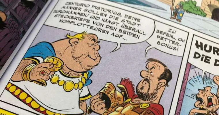 Писториус стал героем нового выпуска комиксов об Астериксе и Обеликсе