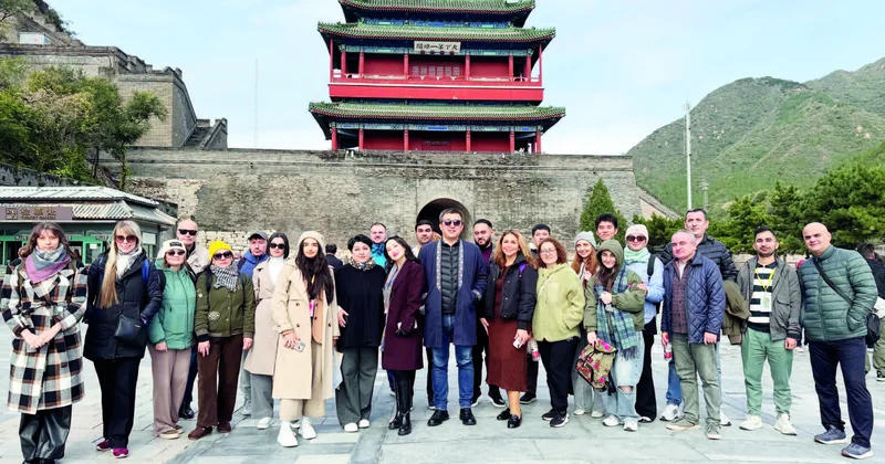 Azərbaycan jurnalistləri Çində