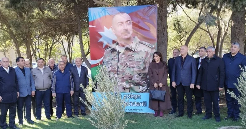 Nəsimidə növbəti ağacəkmə aksiyası Fotolar