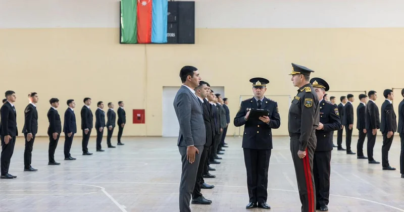 Nazir Kürdəmirdə sıra baxışı keçirdi, 163 nəfər seçildi Video