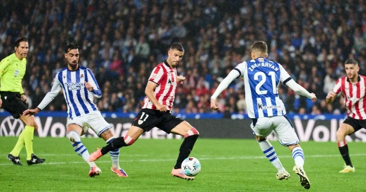 “Atletik Bilbao” Real Sosyedad”a məğlub oldu