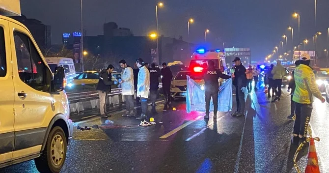 85 yaşlı aktyoru motosiklet vuraraq öldürdü ANBAAN GÖRÜNTÜ