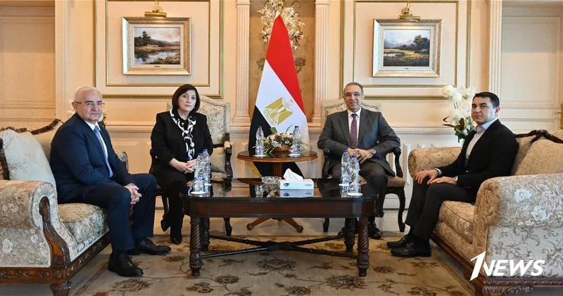 Сахиба Гафарова находится в Египте с рабочим визитом