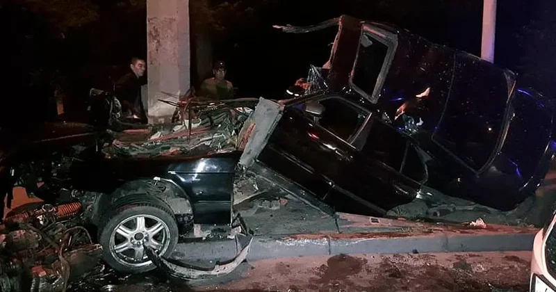 Тяжелое ДТП в Алматы BMW вылетела на встречку есть пострадавшие