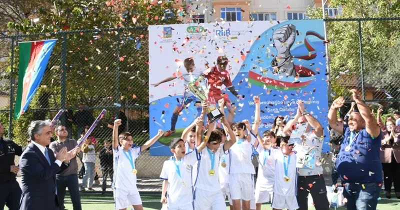 Bakıda Leyla Əliyevanın təşəbbüsü ilə keçirilən minifutbol turniri yekunlaşıb FOTO
