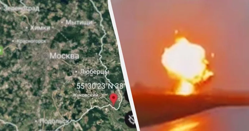 Rusiyanın neft kəməri partladılıb VİDEO