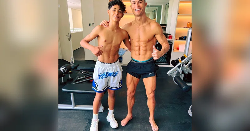 Сын Криштиану Роналду дебютировал за юношескую сборную Португалии