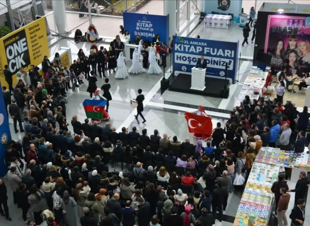 TMİF 21ci Ankara Kitab Sərgisinə qatıldı FOTO Yeni Çağ Media