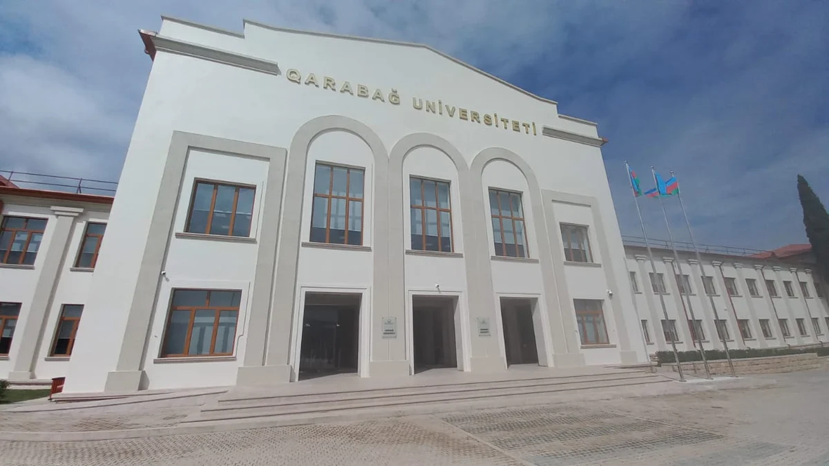 Qarabağ Universitetində yeni korpuslar açılacaq