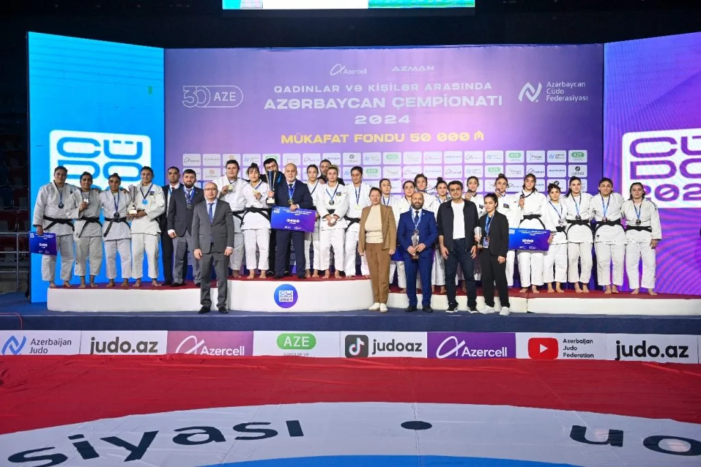 Cüdo üzrə Azərbaycan çempionatında komanda yarışları keçirildi