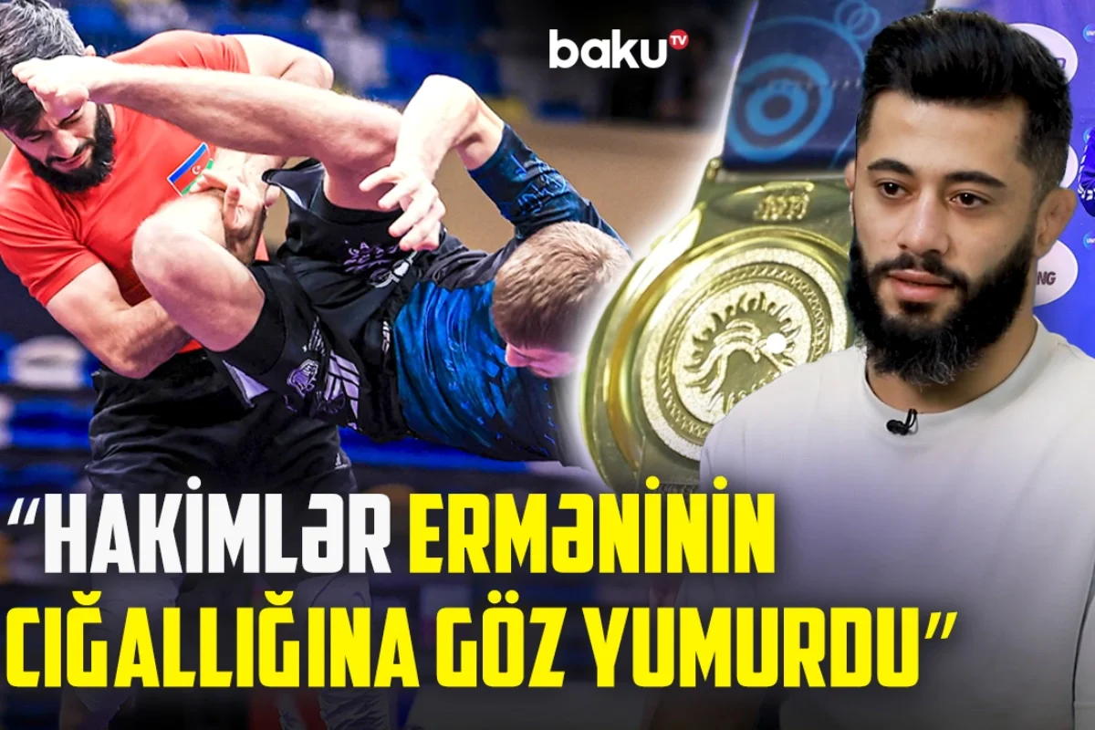 Dünya çempionu Fərhad Bağırov: Hakimlər erməninin cığallığına göz yumurdular