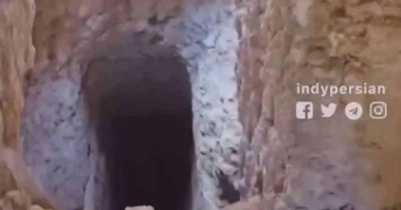 Suriyada Əsəd dövrünə aid gizli zindan aşkarlandı VİDEO