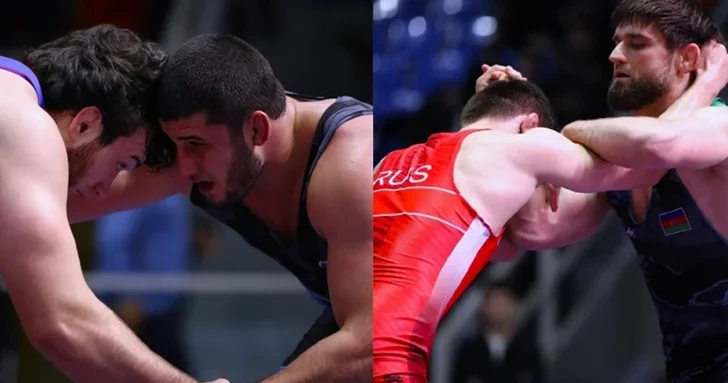 Азербайджанские борцы выиграли шесть медалей на турнирах в России