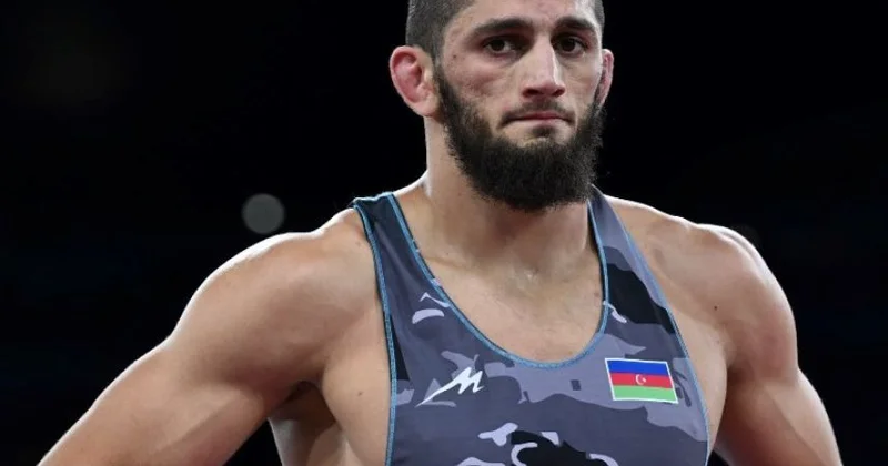 Борец Азербайджана завоевал золото турнира в России