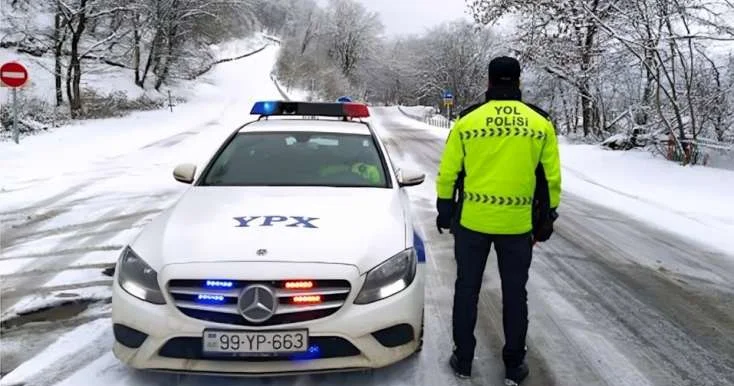 Yol polisi sürücülərə qışa hazırılıqla bağlı çağırış etdi