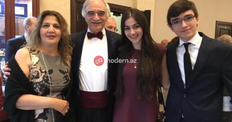 Polad Bülbüloğlunun övladları Səsin davamçıları FOTOLAR