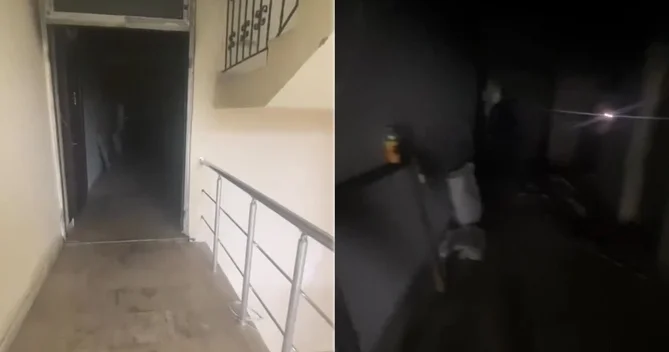 Yasamalda yanğın olan binada təmir başladı