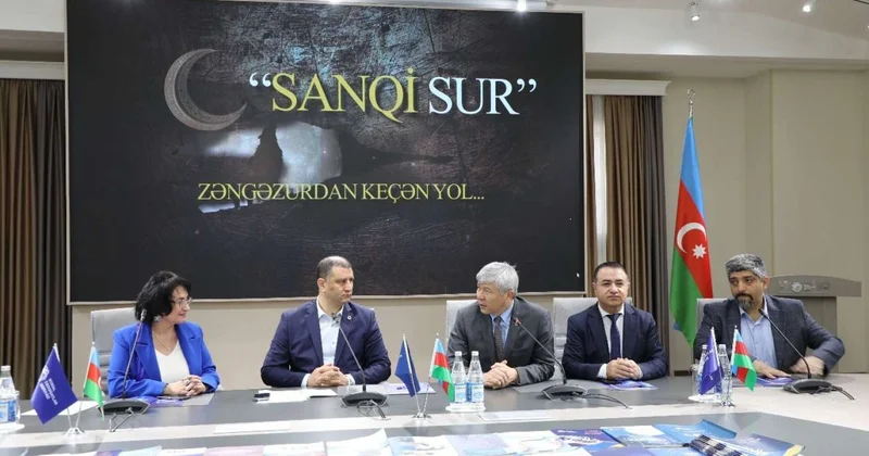 “Sanqi Sur Zəngəzurdan keçən yol...” filmi təqdim olundu FOTO