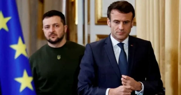 Zelenski və Makron Ukrayna üçün təhlükəsizlik zəmanətlərini müzakirə edib