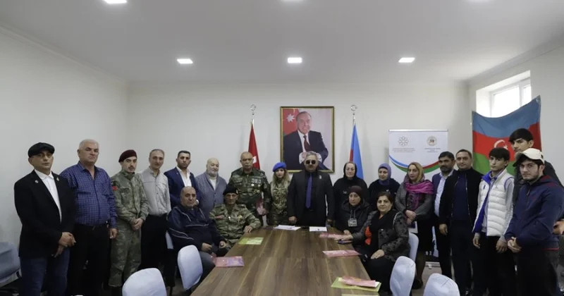 QHT layihəsi çərçivəsində şəhid ailələri və qazilərlə idmançıların görüşünü təşkil etdi FOTOLAR