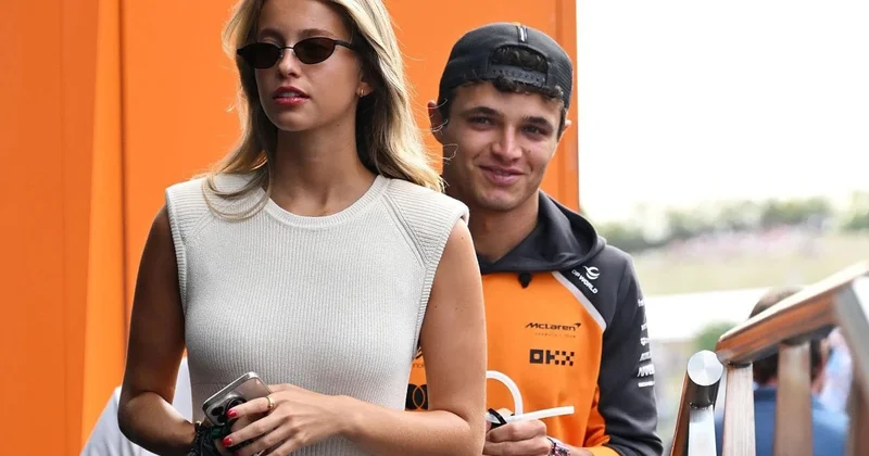 Portuqaliyalı model çətin günlərini keçirən Lando Norrisi tək qoymur FOTO