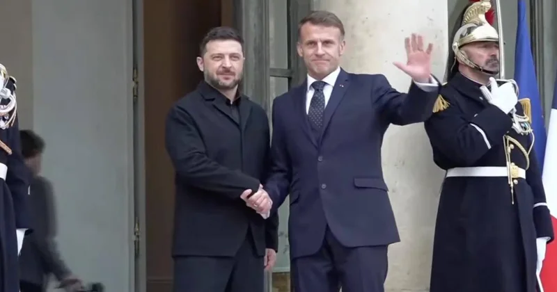 Зеленский встретился с Макроном Minval Politika