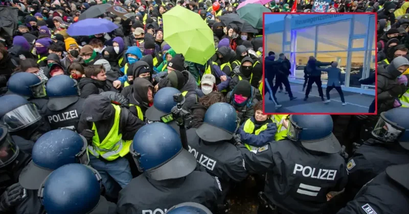 Almaniyada deputat küçə ortasında döyüldü VİDEO