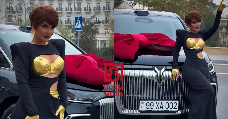Xatun özünə 100 minlik maşın aldı VİDEO