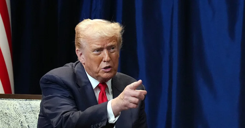 Donald Tramp jurnalistlərə zarafat etdi: “Siz bunu edə bilməzdiniz”