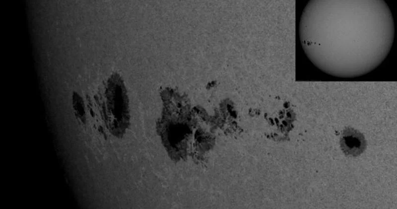 На Солнце сформировался самый крупный комплекс пятен за 2025 год