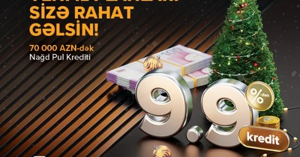 Expressbank dan illik 9.9 dan başlayan faiz dərəcəsilə nağd pul krediti