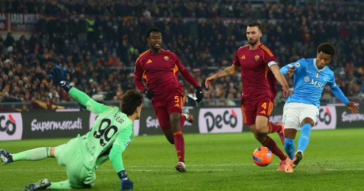 A Seriyası: “Napoli” minimal hesabla “Roma”ya qalib gəlib