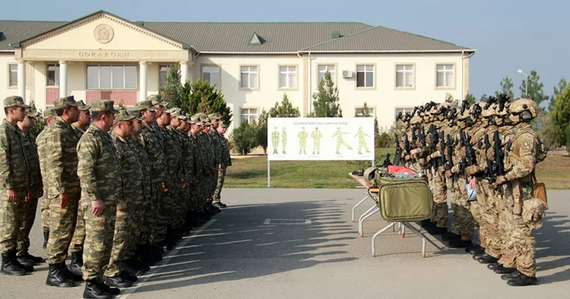 В армии Азербайджана прошли учебные сборы с группой военнообязанных Minval Politika