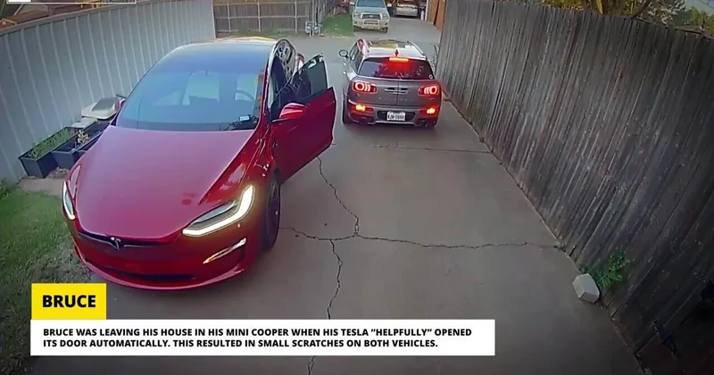 Сцена ревности от Tesla завирусилась в соцсетях ВИДЕО