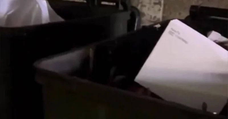 Bakıda gecə zibil atmağa gedən şəxsin qorxudan ürəyi qopdu VİDEO