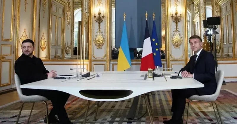 Макрон: Конкретного плана мирного урегулирования для Украины пока нет