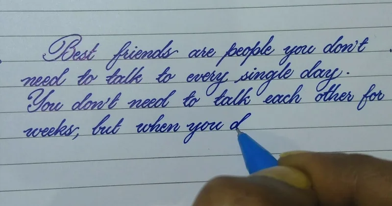 Şizofren insanların əl yazısı belə görünür FOTOLAR