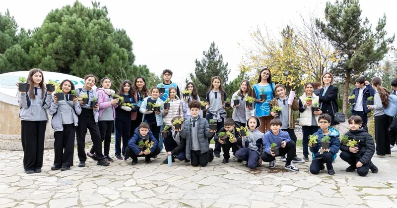 IDEA məktəblilər üçün Eko park İnnovasiya Mərkəzinə ekskursiya təşkil edib FOTO