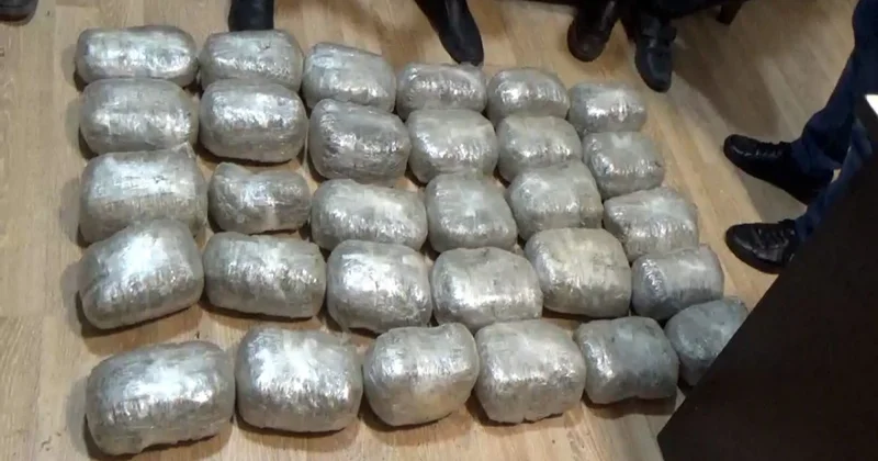 Bakıda əməliyyat İki nəfərdən 29 kq marixuana götürüldü