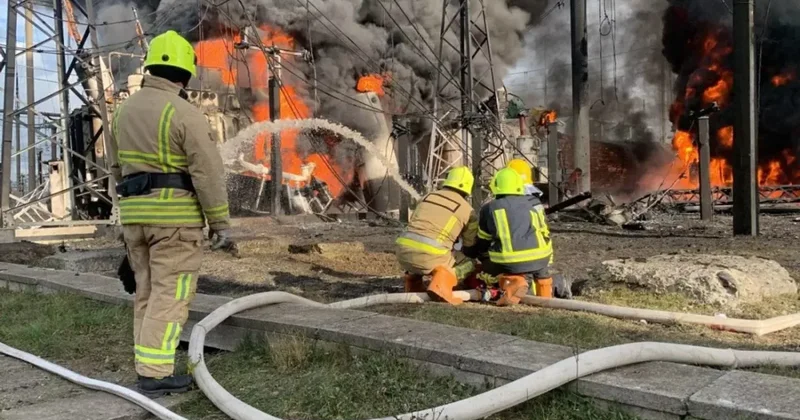 РФ атакует объект теплоснабжения в Херсонской области ВИДЕО